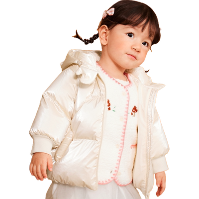 商场同款巴拉巴拉中长款羽绒服厚