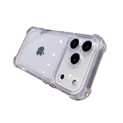 适用苹果16手机壳新款四角气囊防摔iPhone17promax自带镜头膜全包15pro透明14简约13硅胶12/11高级感16plus
