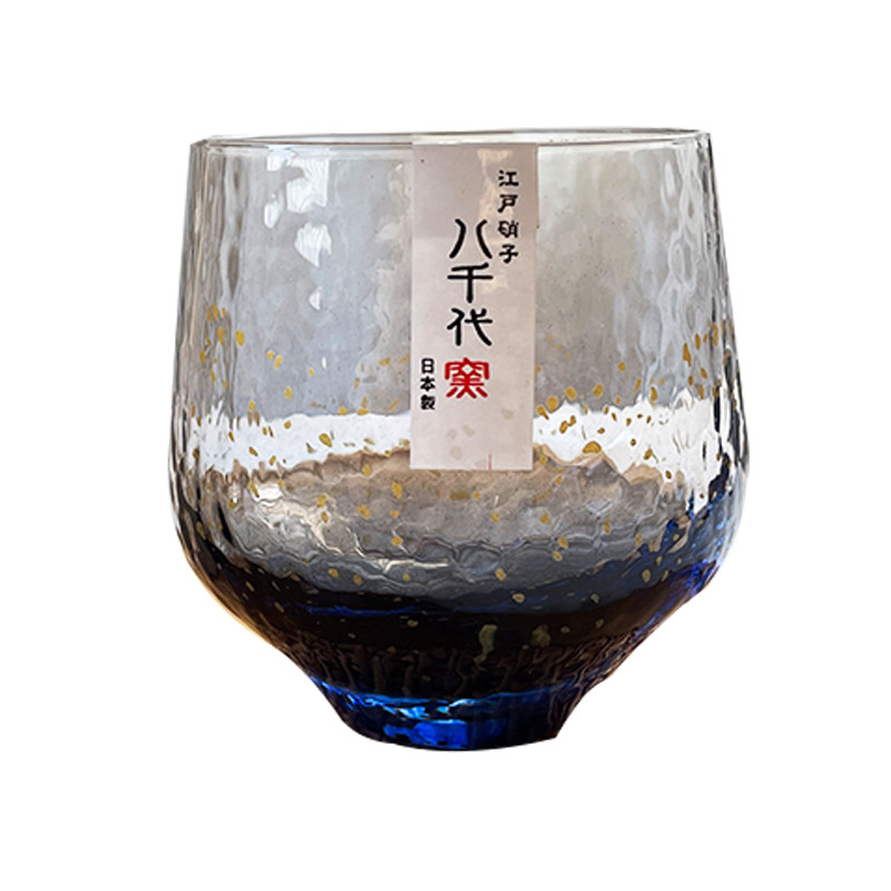 日本八千代星空杯切子杯高颜值耐高温大容量玻璃威士忌洋清酒酒杯