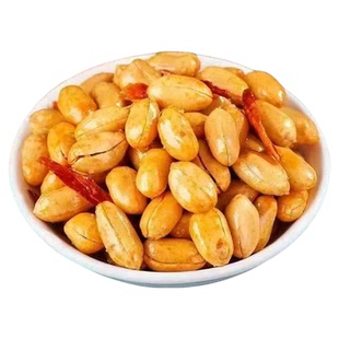 酒友鬼花生米下酒菜开袋即食椒盐麻辣多味油炸花生米小吃休闲零食