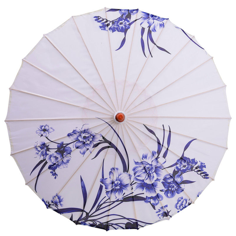 油纸伞青花瓷古代舞台舞蹈道具