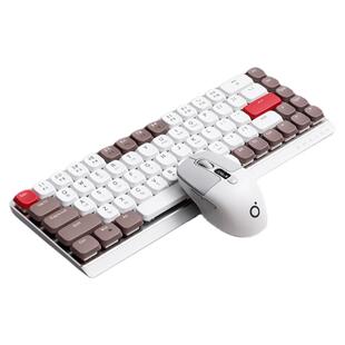 前行者MK68机械键盘68键矮轴键鼠套装无线蓝牙三模女生办公静音