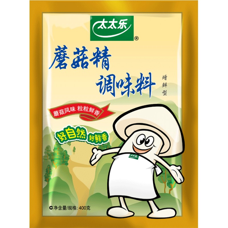 太太乐蘑菇精400g素食调料调味品火锅提鲜煲汤炒菜提鲜增鲜调味料