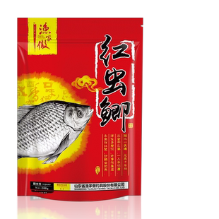 鱼饵料野钓春天 专用鱼食渔家傲鱼食鲫鱼饵浓腥红虫 鲫散装鱼饵料