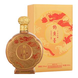 【官方直营】钓鱼台多彩集酒53度500ml*1瓶酱香型白酒礼盒