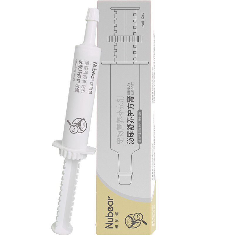 纽贝健泌尿舒养护方膏60ml猫咪辅助尿路保健狗狗泌尿营养补充剂
