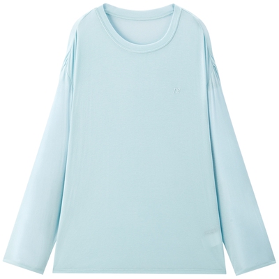 太平鸟莱赛尔羊毛混纺宽松罩衫