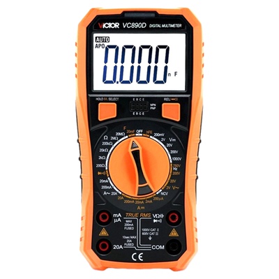 胜利vc890d数字万用表电容