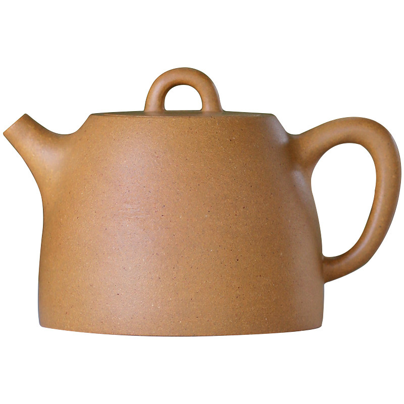 宜兴紫砂壶原矿黄金段汉铎壶