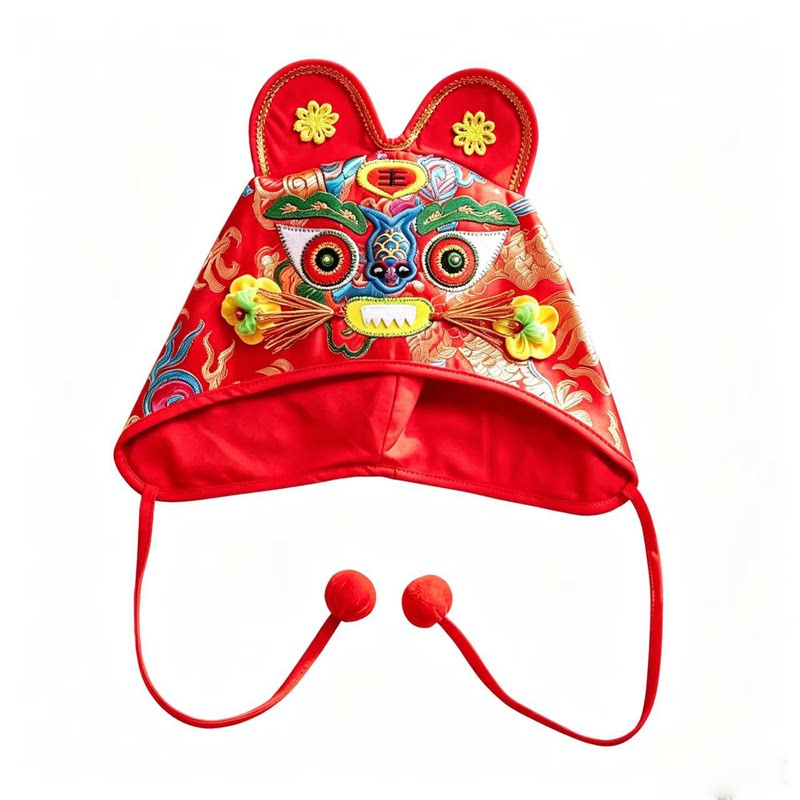 婴幼儿老虎帽中国风婴儿老虎帽