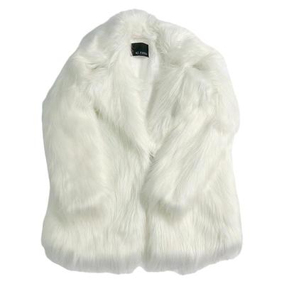 仙美~高级感轻奢白色皮草大衣！~