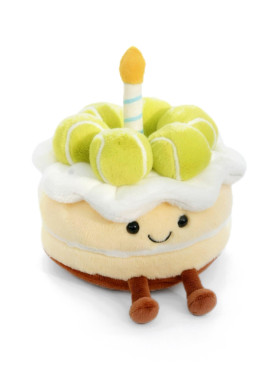 网球蛋糕可爱毛绒公仔生日礼物