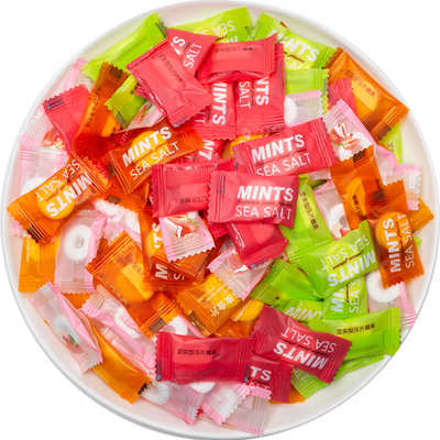 海盐无糖薄荷糖门店前台商用招待