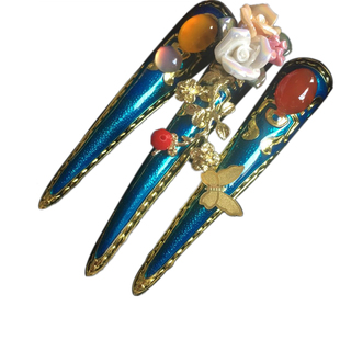 古装古风清宫廷后宫手指套护甲指甲套华妃皇后贵妃甄嬛传电视太后