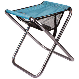 户外折叠椅凳加脚垫便携超轻露营马扎钓鱼凳铝合金美术写生小板凳