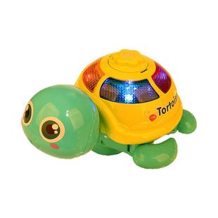 小乌龟下蛋玩具电动儿童生蛋母鸡会走路的黄鸭子天鹅婴儿爬行动物