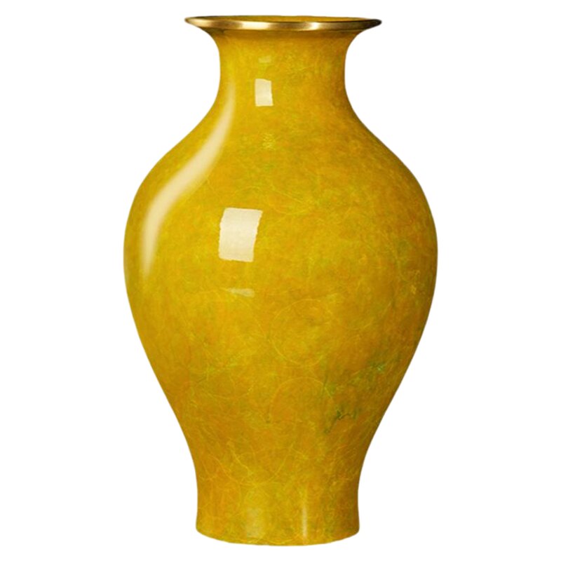 室内纯家用黄铜花瓶高档鲜花瓶观世音菩萨玉净瓶插花瓶佛桌摆件