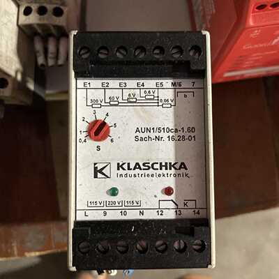 议价原装进口 德国KLASCHKA控制器AUN1/510ca-1.60 D-75242 现货