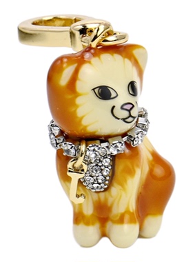 小众轻奢珐琅可爱萌宠猫咪吊坠