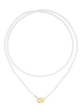 小众珍珠长链轻奢原创锁骨链设计