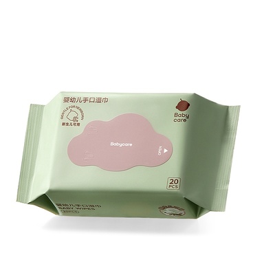 babycare宝宝手口湿巾加厚20抽