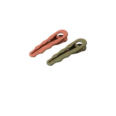 发夹金属侧边刘海前额碎发鸭嘴夹