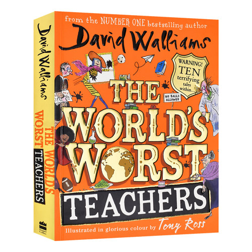 David Walliams The World's Worst Children teachers Pets 全世界糟糕的小孩老师宠物 大卫威廉姆斯英语桥梁章节书 英文原版进口
