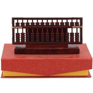 算盘摆件木制实木质小号仿古如意小孩抓周老式乔迁开业礼品礼物