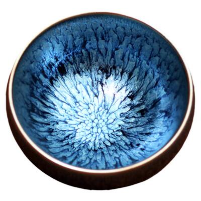 建盏茶杯陶瓷主人杯聚财伴手礼