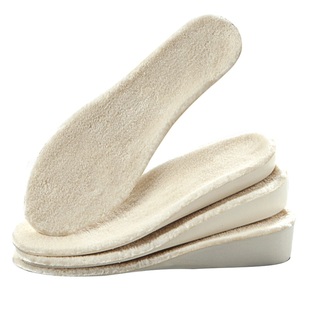 马丁靴专用加绒内增高鞋垫男女不累脚隐形保暖棉增高垫全垫冬季