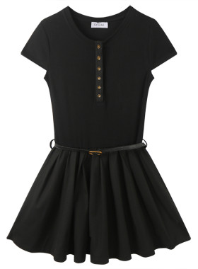 GeNaQi歌娜绮小个子休闲连衣裙