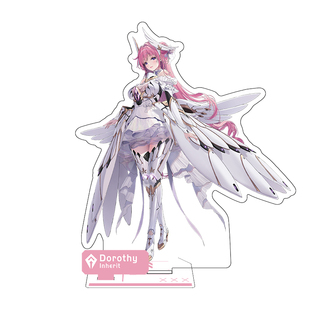 NIKKE桃乐丝立牌胜利女神妮姬周边Doro徽章双闪吧唧钥匙扣摇摇乐