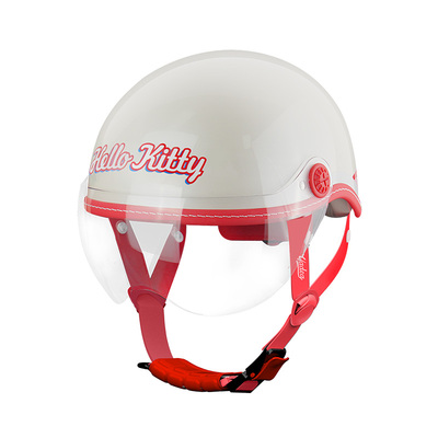 三丽鸥正版Hellokitty雅迪头盔