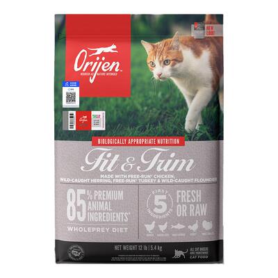 Orijen渴望美国进口室内伴侣成猫幼猫粮低脂低卡体重控制5.4KG*2