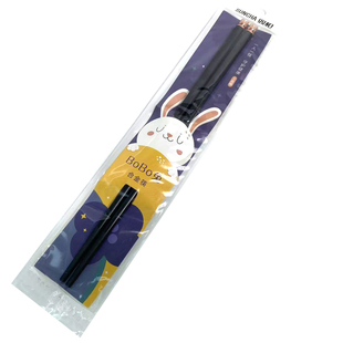 双枪PPS合金筷子家用酒店耐高温高档抗菌防霉个人分食筷一人一筷