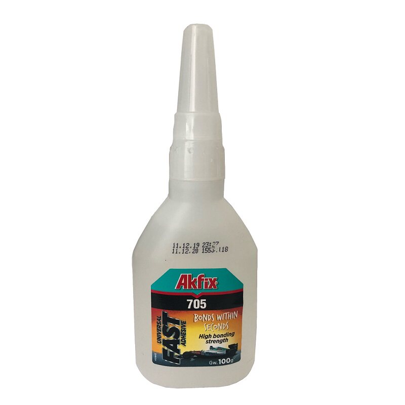 AKFIX705进口10秒快干强力透明胶粘木陶瓷金属玻璃塑料多功能ab胶