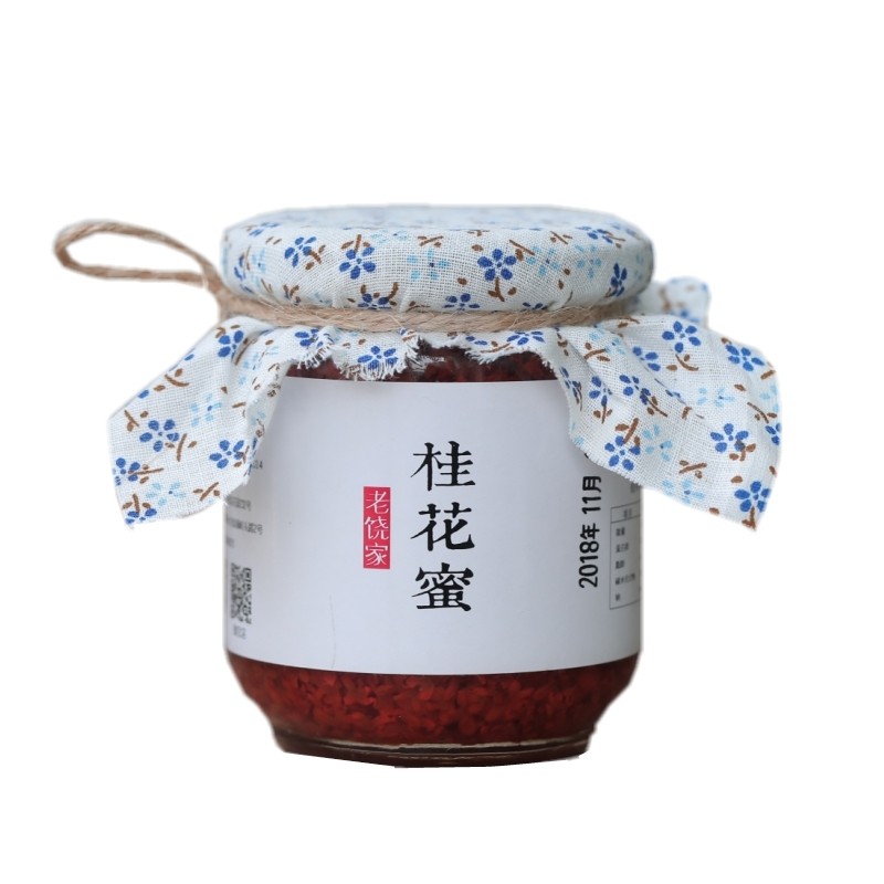 老饶家丨糖桂花酱 福建特产 手工丹桂蜜 甜品茶饮 桂花蜜丹桂花酱