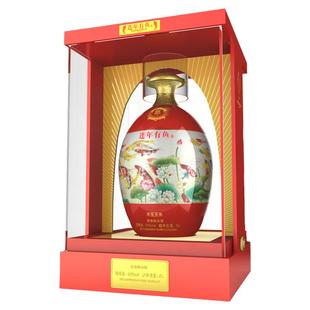 [连年有鱼9L]郎酒 连年有鱼 53度酱香型白酒9L盒装 收藏摆柜纪念