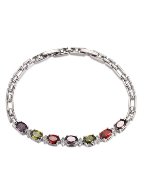 旭平时尚精致优雅高级感蛋面拼接手链