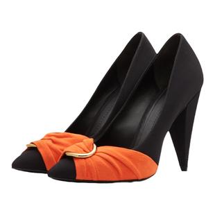 STELLA LUNA蝴蝶结尖头浅口复古摩登单鞋时尚优雅高跟鞋SLP318153