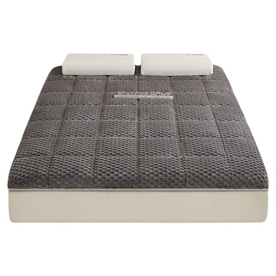 海澜之家加厚牛奶绒大豆床垫