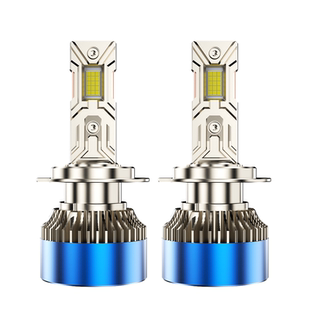 汽车LED大灯激光h1灯泡h7超亮h4远近一体9005改装9012车灯h11强光