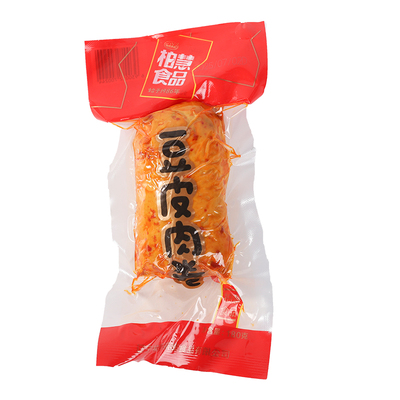 豆皮肉卷鸡肉卷肠东北特色小吃