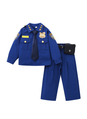 D.Bkyer男童豹子警官套装