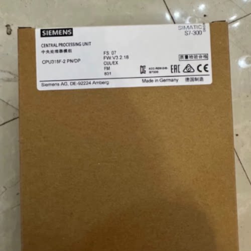 议价西门子S7-300CPU 315-2 PN/DP中央处理器6ES73152EH140AB0/OA