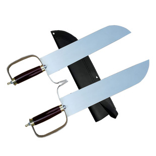 咏春刀八斩刀不锈钢刀咏春兵器牛耳尖刀表演厂家直销未开刃