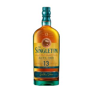 【佘诗曼同款】苏格登醇金13年单一麦芽苏格兰威士忌酒700ml洋酒