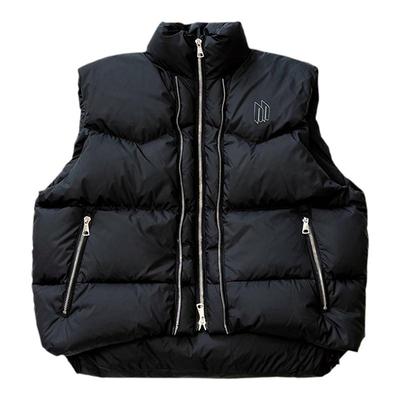 翻滚吧小龙包双拉链羽绒龟背马甲