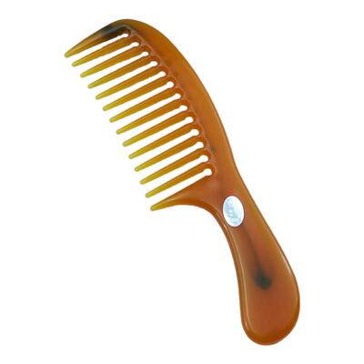 嘉美卷发梳子熟胶加厚宽齿梳烫发