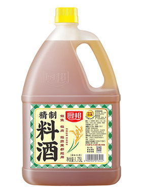 厨邦精制料酒去腥大瓶商用黄酒